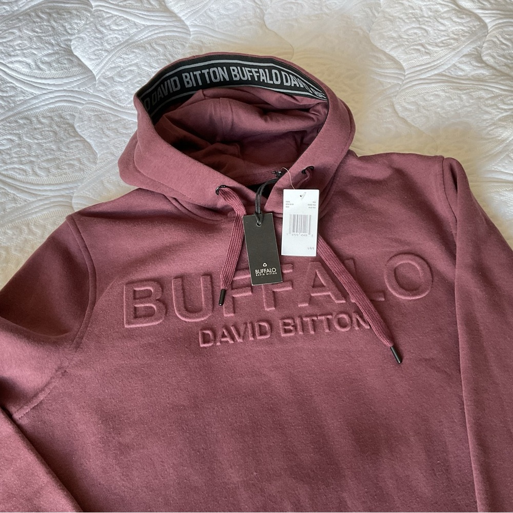 Buffalo David Bitton Red Sweatshirt Hoodie